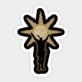 Sun Warrior. Sticker